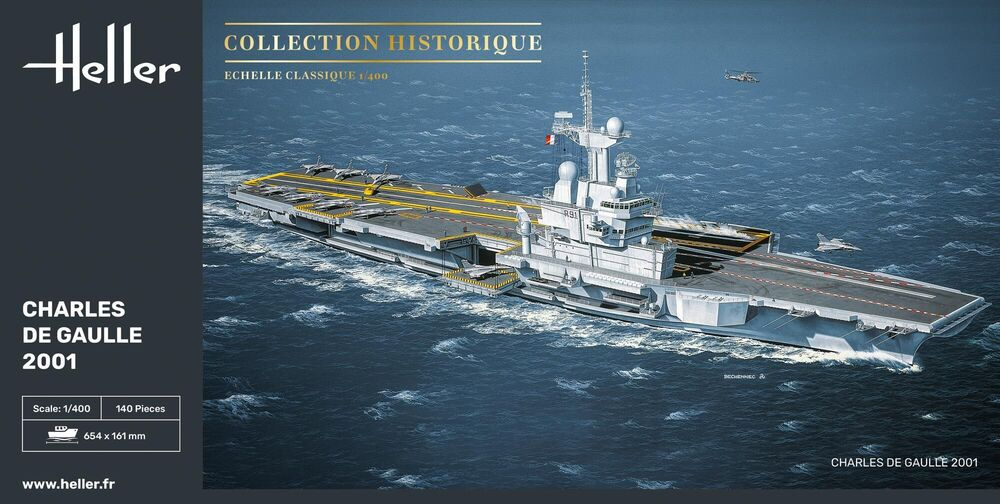 Heller 81072 Ch.De Gaulle 1/400 S-90 - Bild 1 von 1